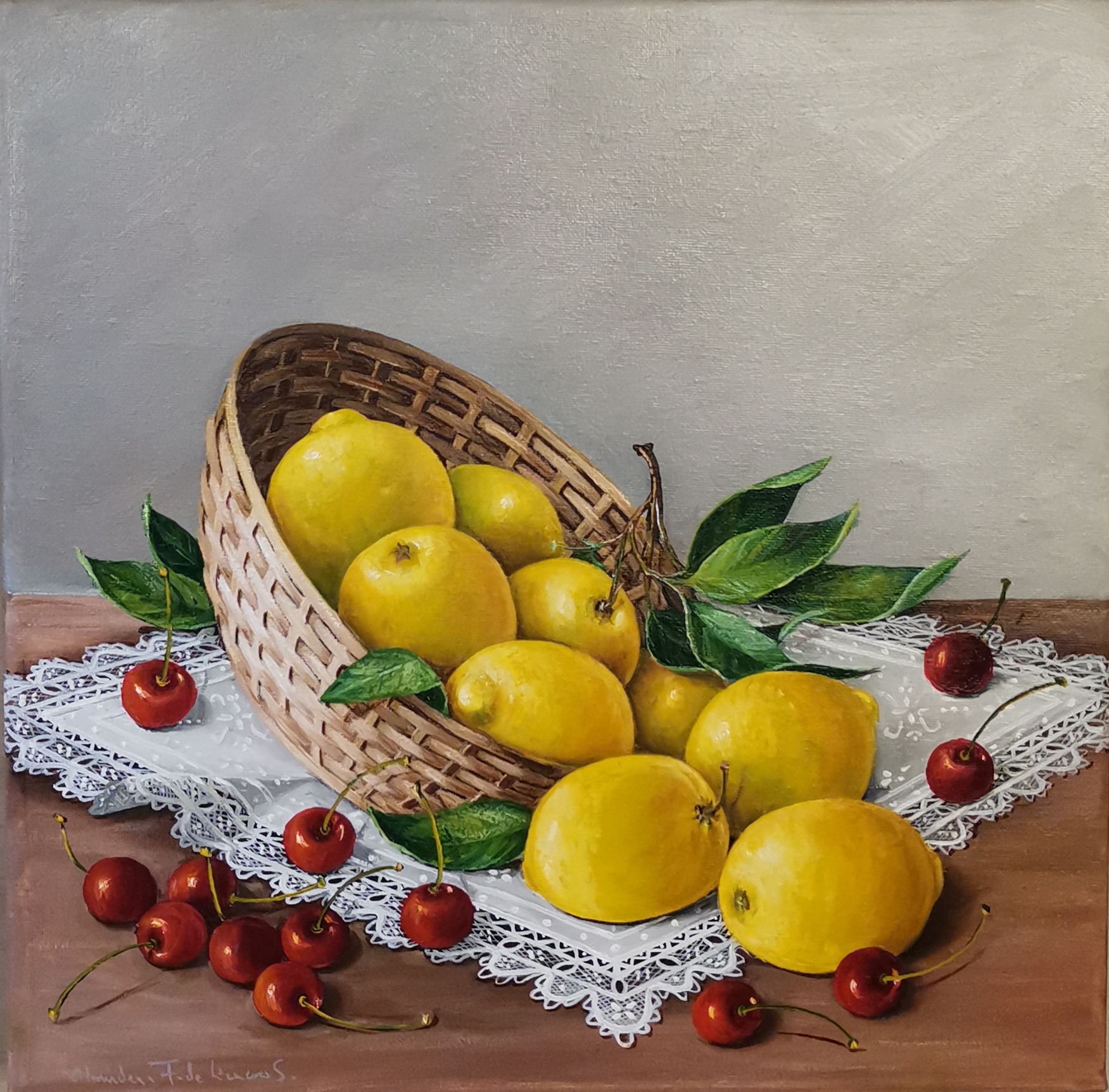 Limones y cerezas