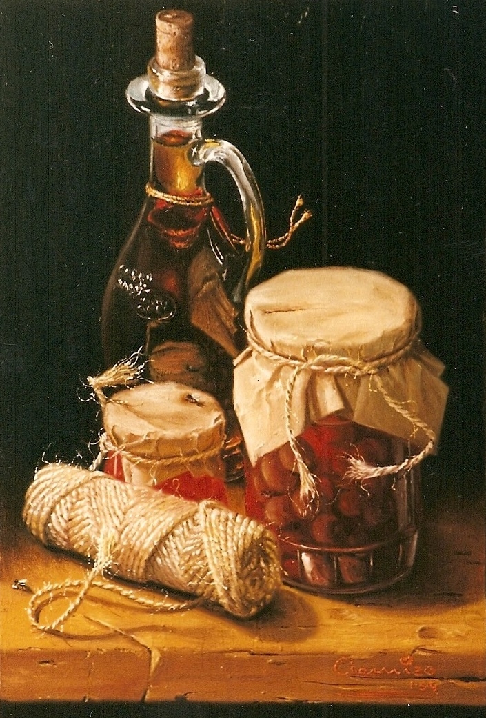 JARS, ROPE AND OIL BOTTLE