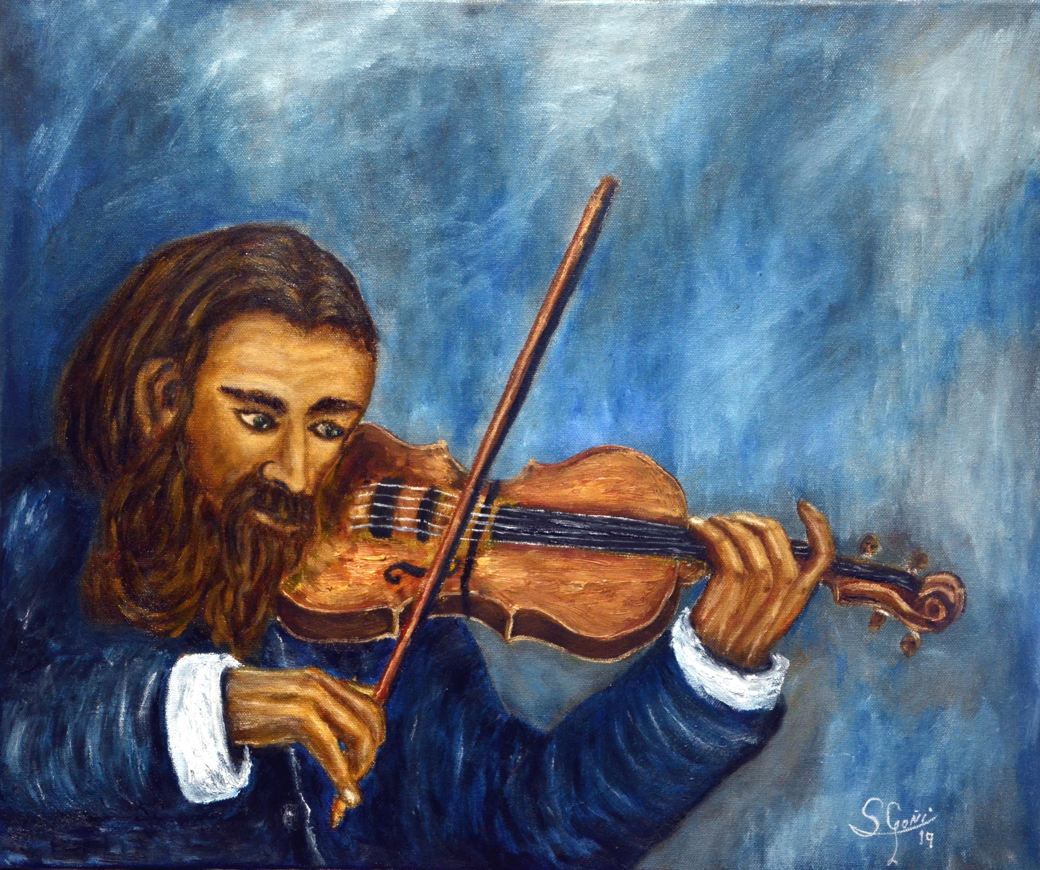 Evaristo the violin.