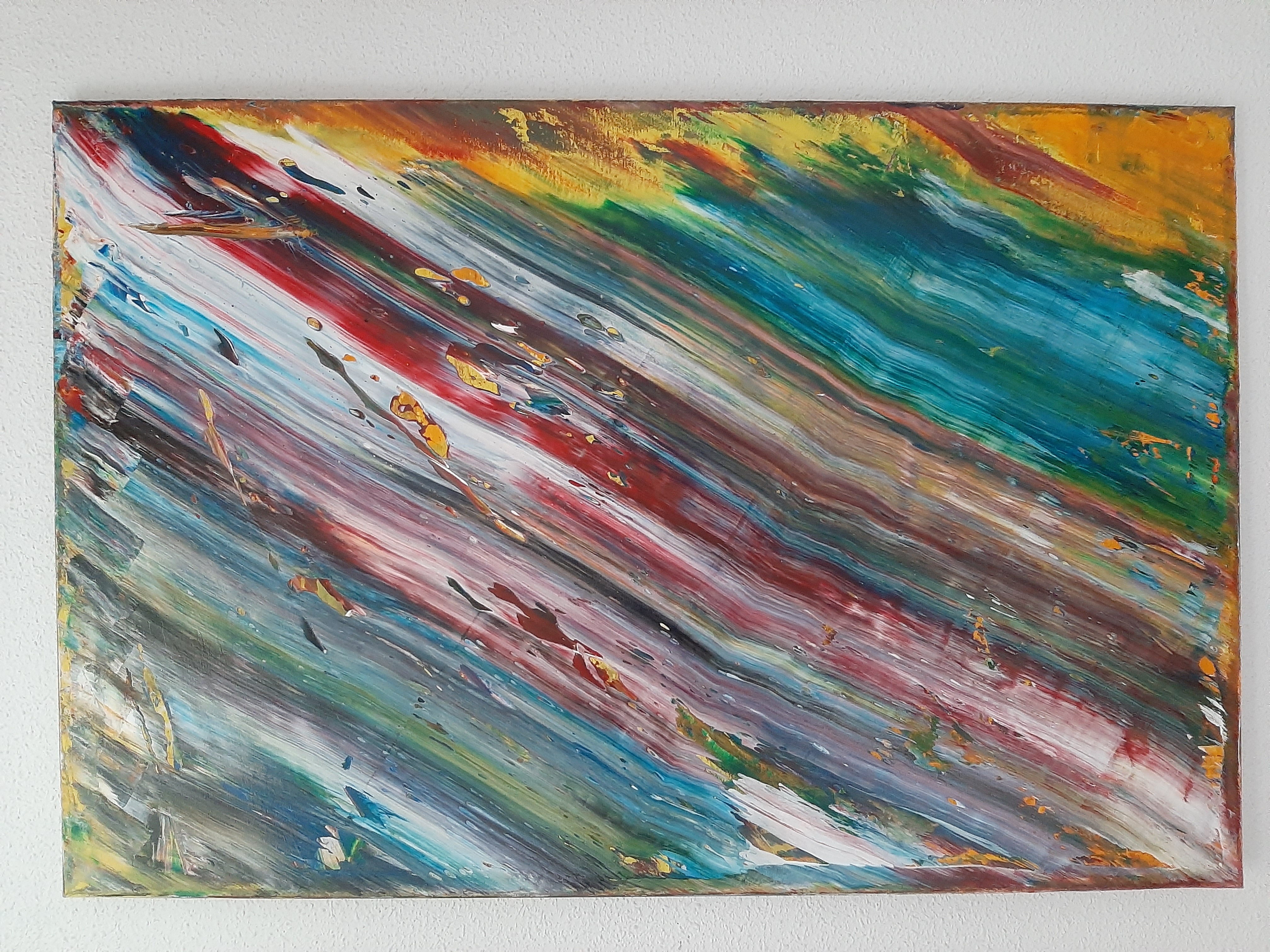 The Sounds of Color, 90x60 cm,
