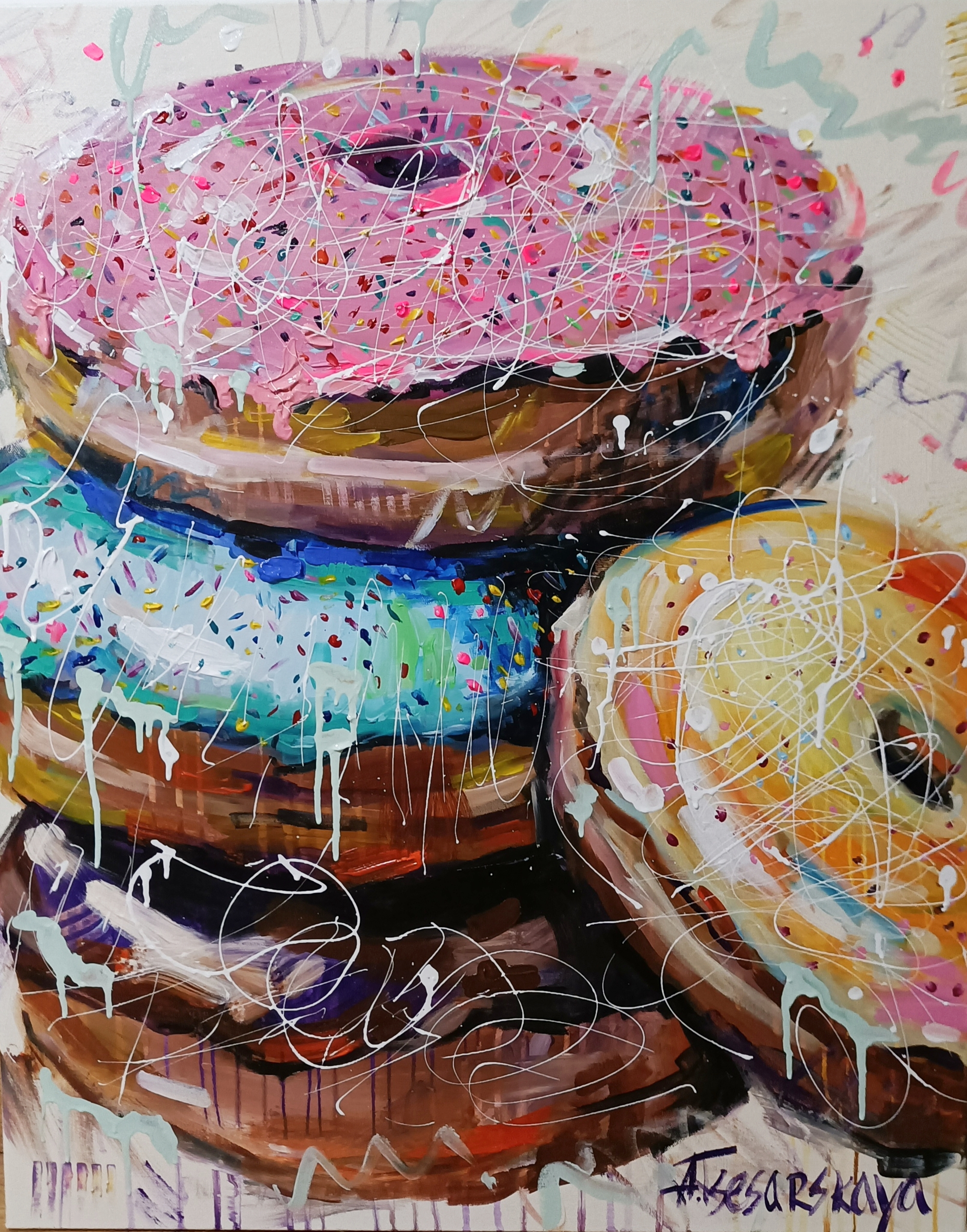 Donuts 81×65