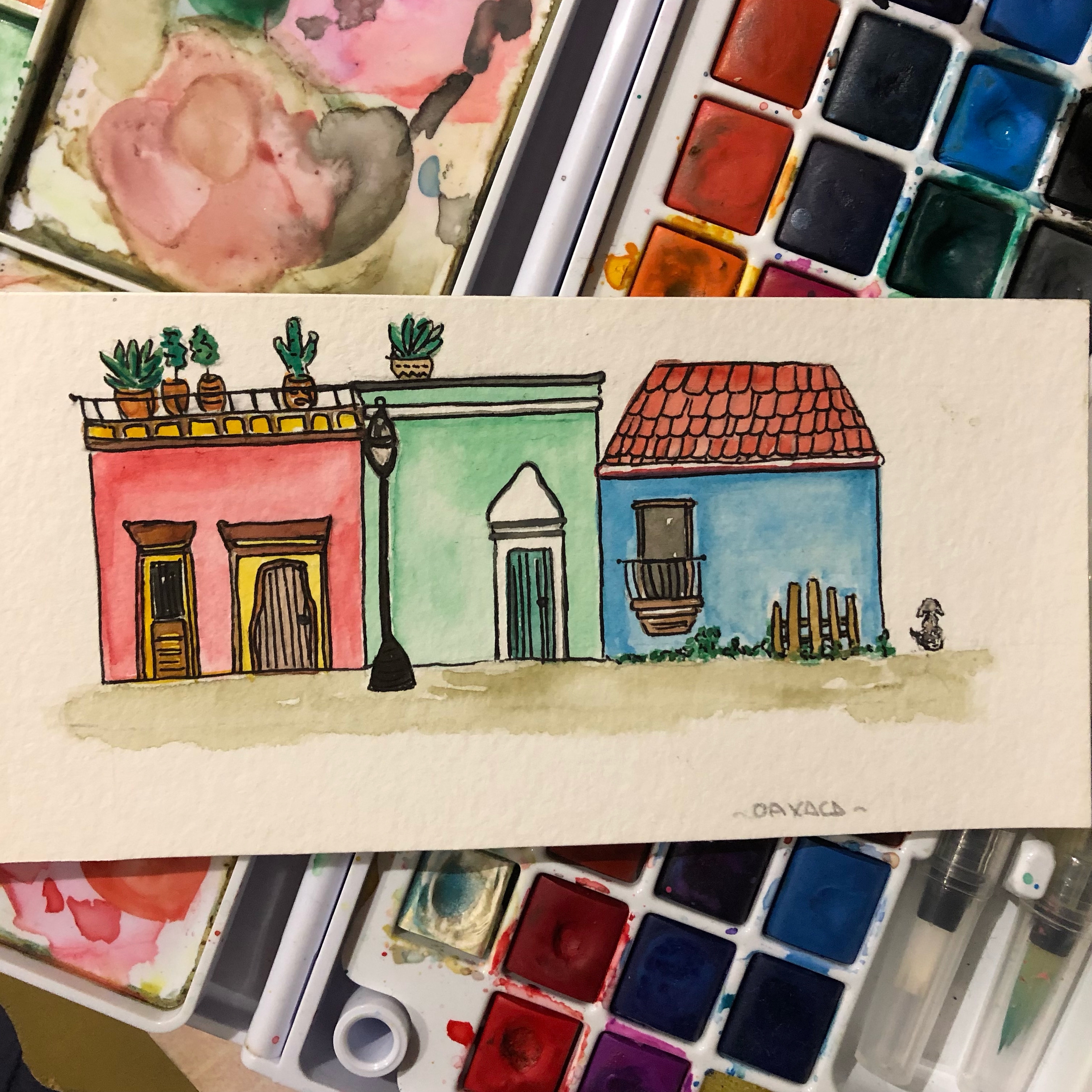 Small houses of Oaxaca