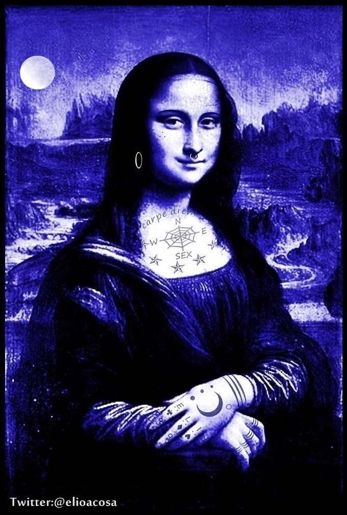 Mona Lisa / Suicide Girls / Version Blue