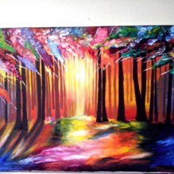 bosque de luz