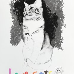 Serie "Love Cats" (2)