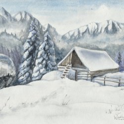 Snowy Hermitage