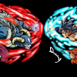 Dragon Ball Goku vs Moro