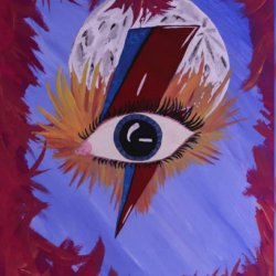 David Bowie eye
