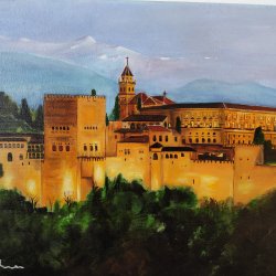 Vista de la Alhambra