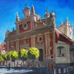 Plaza e iglesia del Salvador Sevilla