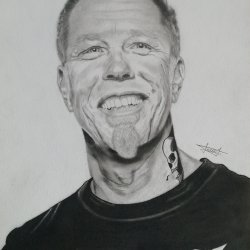 Drawing James Hetfield
