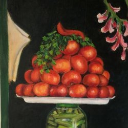Still life of tomatoes