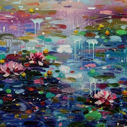 Water lilias 100×81