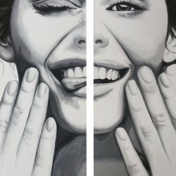 Smile (Diptych)