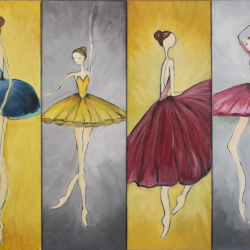 6 dance paintings