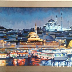 lights on the Bosphorus