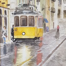 Portugal tram
