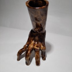 Hand flowerpot