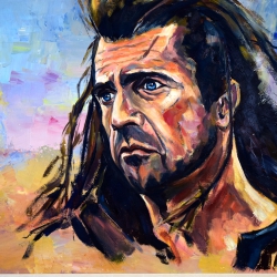 "Portrait of Mel Gibson"