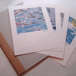 LITHOGRAPH FOLDER. SERIES "REFLECTIONS"