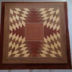 Marquetry table - model 3