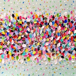 Color yuor life - colorful abstract painting