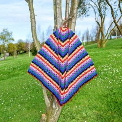 Crochet shawl XL