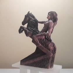 woman on horseback