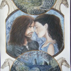 The Lord of the rings - Arwen and Aragorn