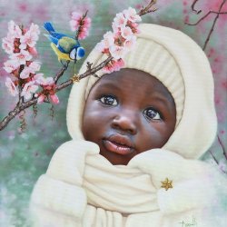Prosperity portrait 5 Niño de África 109 Óleo sobre lienzo 46 x 59 cm 2020.jpg