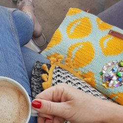 Bolso crochet de hilo artesano