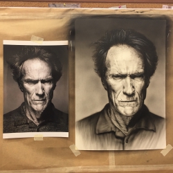 Portrait Clint Eastwood
