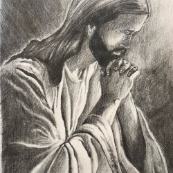 JESUS ​​PRAYING