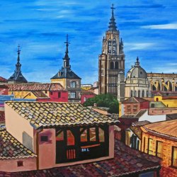 TOLEDO CATHEDRAL AND ROOFS