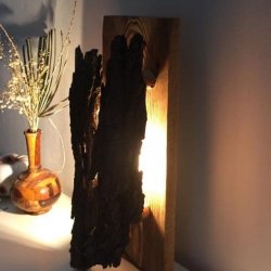 Wall light made by hand
