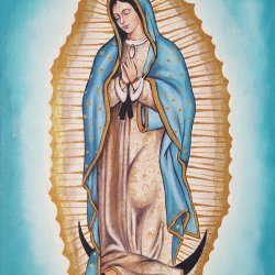 Decorative Painting Virgin of Guadalupe