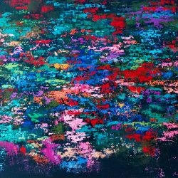 Water lilies- 92x73cm