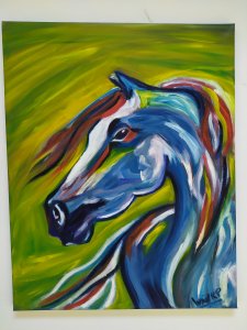impressionist horse