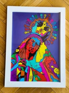 La Virgen del Dolor de la Humanidad (Print - Impresión)