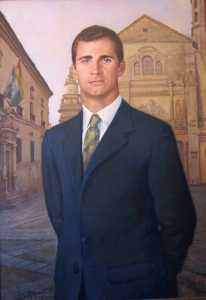 Retrato institucional de Felipe VI
