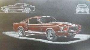 1967 mustang shelby GT 500