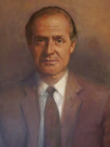 Retrato institucional de Juan Carlos I