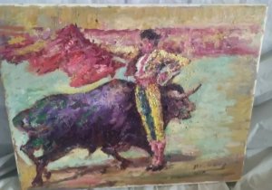 Bullfighting usdro (expressionism)