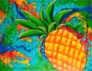 Caribbean pineapple