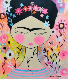 Frida, lámina original- 58x50cm