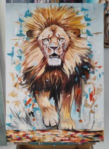 Lion King Decorative Painting
