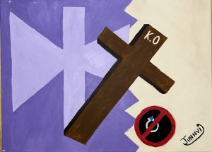 KO feminist cross