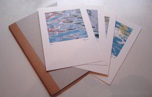 LITHOGRAPH FOLDER. SERIES "REFLECTIONS"
