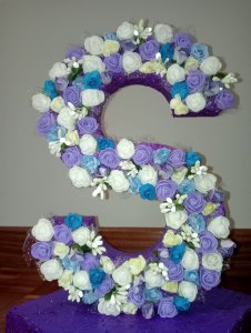 Flower Letters and Numbers