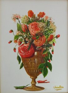 PITCHER WITH FLOWERS